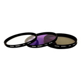 3 Piezas Kit De Filtros Para Objetivos De 52 Mm Lens  Viv-