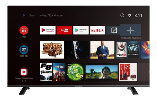 Smart Tv Noblex X7 Series Dm50x7500 Led Android Tv 4k 50  220v