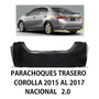 Parachoques Trasero  Toyota Corolla 2015 2016 2017 Xei Gli VOLKSWAGEN GLI