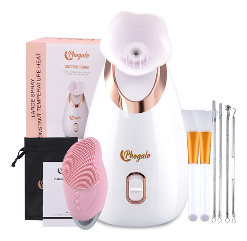 Phogalo Kit De Vapor Facial De Spa  Profesional Nano Ionic 