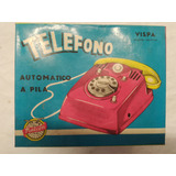 Teléfono A Pilas Halcón Vispa Zona Retro Juguetería Vintage