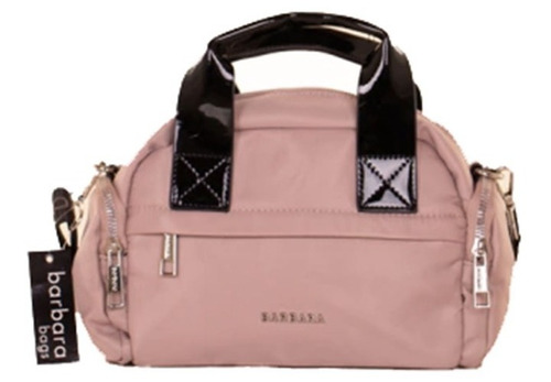 Cartera Pequeña De Mujer Nylon Tela Marca Barbara Bags Dama 