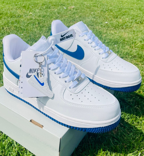 Nike Usa Air Force One (af1) P. Azul Rey - 24cm Mxn