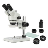 Microscopio Trinocular Profesional Con Zoom Estéreo Swift, O