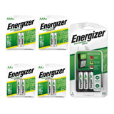 Cargador De Pilas Maxi Energizer + 4aa + 4aaa