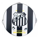 Pandeiro Pequeno De Metal Presente Santos Fc Sfc Cor Preto