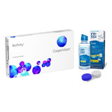 Lente De Contato Biofinity Incolor Com Grau + Estojo