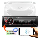 Aparelho Som Pioneer Bluetooth/usb/aux Peugeot 207 Sed?