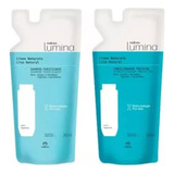 Natura Repuesto Shampoo Y Acondicionador Cabello Liso Lumina