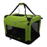 Perrera Transportadora Xgrande Style Color Verde Fancy Pets