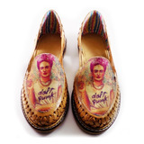 Huarache Mujer Artesanal Piel Frida