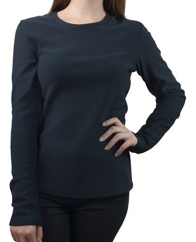 Blusa Feminina Facinelli By Mooncity Térmica Marinho - 670