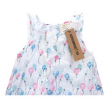 Vestido Bebe Blanco Talle 9-12 Meses No Cheeky Akiabara Mimo