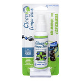 Clean Limpa Telas Implastec 60ml + Flanela Anti Risco