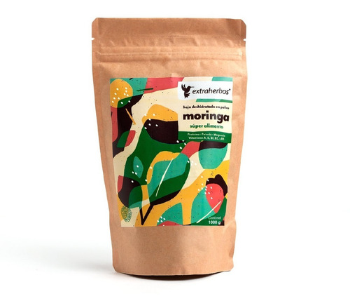 Moringa En Polvo Extraherbos Sinaloense, 1 Kg 