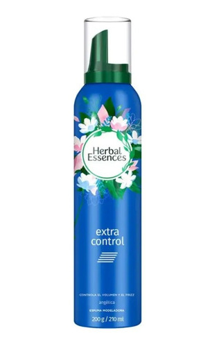 Espuma Modeladora Herbal Essences Extra Control 200 Ml