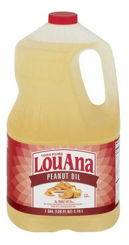 Aceite De Cacahuate Louana 3.79 Litros Peanut Oil