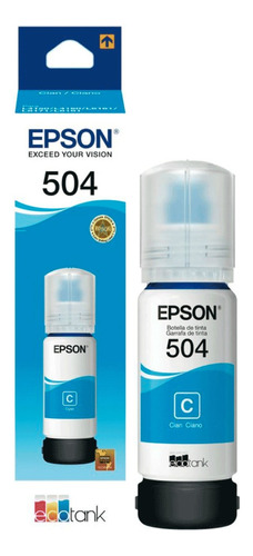 Tinta Original Epson 504 Caja Individual L4150 L4160 L6161