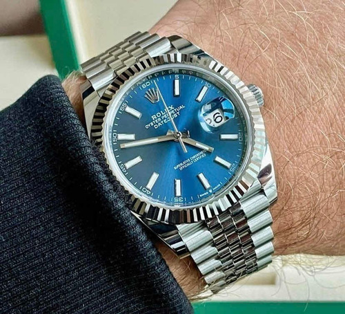 Relógio Rolex Datejust Pulseira Jubileu Com Caixa - À Vista
