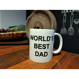 Taza World's Best Dad The Office Cerámica Importada