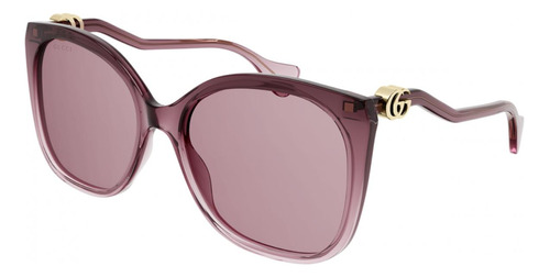 Gucci Gg1010s 004 New Square Shape Pink Wine