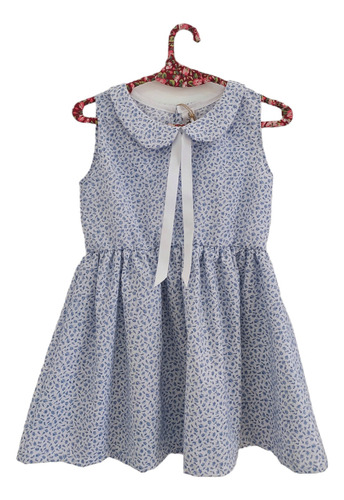 Vestido De Nena Floreado Diseño Vintage Boho 