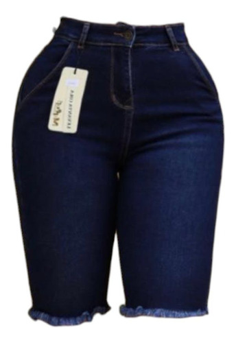 Pantalón Capri Jeans Stretch Levanta Cola Damas