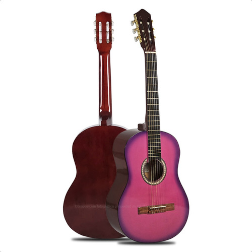 Guitarra Electro Acustica Criolla Funda Pua Garantia Colores