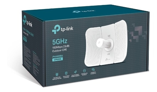 Antena Cpe Exterior Tp-link Cpe605 5 Ghz 150 Mbps 23 Dbi