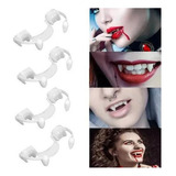 #4pcs Dientes De Vampiro, Colmillos Retráctiles