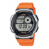 Reloj Ae-1000w-4b Casio Deportivo Naranja