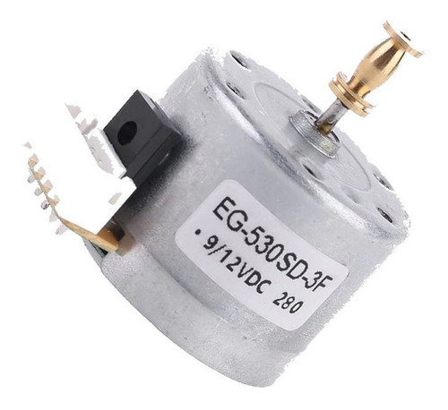 Motor De Toca Disco Dc9-12v 3 Velocidade + Agulha Sjn 68