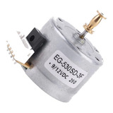 Motor De Toca Disco Dc9-12v 3 Velocidade + Agulha Sjn 68