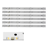 Kit Barramento De Led 40l2500 - 40 L2500 - 6 Barras 4 Leds