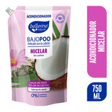  Ballerina Acondicionador Micelar Bajopoo Agua Coco Flor Cactus Doypack 750 Ml