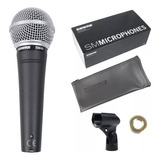 Microfone Profissional Dinâmic Cardioide Sm48 Shure Original