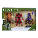 Muñeco Figura Acción Halo 4 Heroes & Villains 3 Figure Pack 