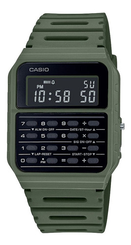 Reloj Casio Retro Ca53 Azul Calculadora Crono Alarma