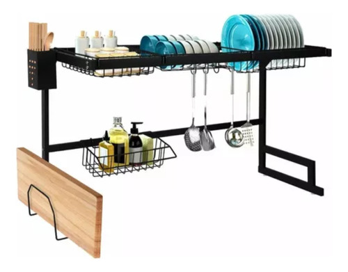 Rack De Cocina Seca Platos Cubiertos 85cm Organizador Bacha