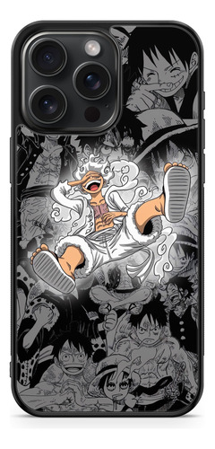 Funda One Piece Monkey D. Luffy Gear 5 Manga Collage