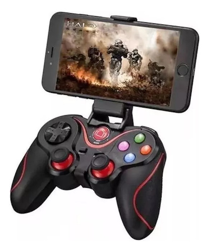 Joystick V8 Para Smartphone Bluetoothgamepad Celular Android