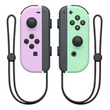 Joycon Alternativo Para Nintendo Switch Purple/green Pastel.