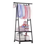 Perchero De Piso Para Organizador Ropa Rack Colgador Closets