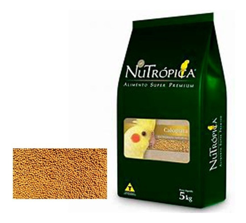 Ração Nutrópica Para Calopsita Extrusado Natural - 5kg