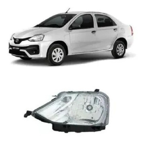 Optica Toyota Etios Cross 14/2015/2016/2017/2018/19 Der/izq