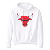 Sudadera Baloncesto Equipo Logo Toro Rojo Bulls Chicago 