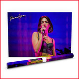 Poster Fotográfico Dua Lipa Lowlands Países Bajos #2 60x40cm