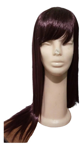 Peluca Corta Uva Tipo Anime Cosplay By La Parti Wigs!