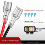 Nilight Kit De Arnés De Cableado De Barra De Luz Led, Interr