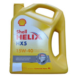 Aceite Shell Hx5 Multigrado 15w-40 4 Litros